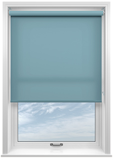 Roma (FR), Breeze Blue - Roller Blind